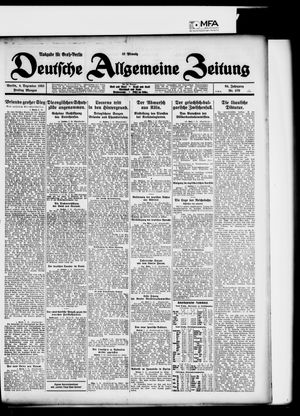 Deutsche allgemeine Zeitung vom 04.12.1925