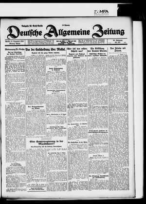 Deutsche allgemeine Zeitung vom 14.12.1925