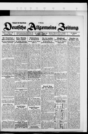 Deutsche allgemeine Zeitung vom 05.01.1926