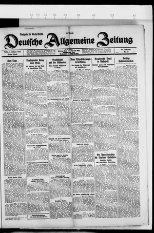 Deutsche allgemeine Zeitung vom 05.02.1926