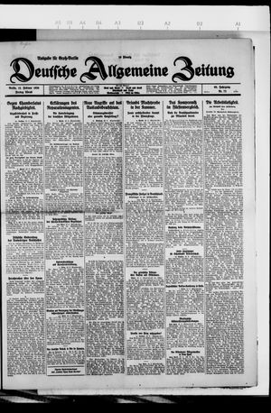 Deutsche allgemeine Zeitung vom 12.02.1926