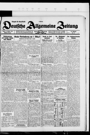 Deutsche allgemeine Zeitung vom 24.02.1926