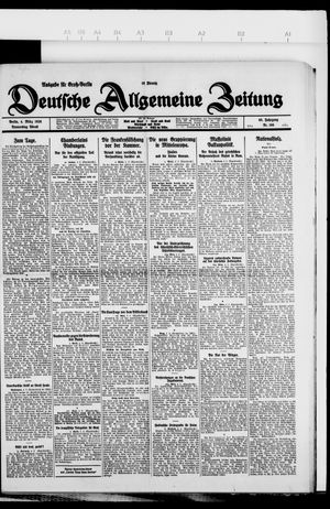 Deutsche allgemeine Zeitung vom 04.03.1926