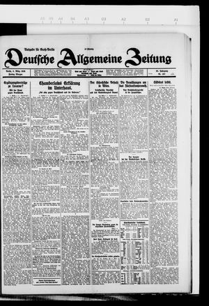 Deutsche allgemeine Zeitung vom 05.03.1926