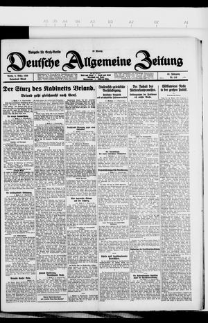 Deutsche allgemeine Zeitung vom 06.03.1926