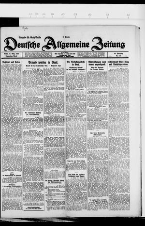 Deutsche allgemeine Zeitung vom 11.03.1926