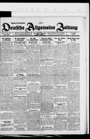 Deutsche allgemeine Zeitung vom 19.03.1926