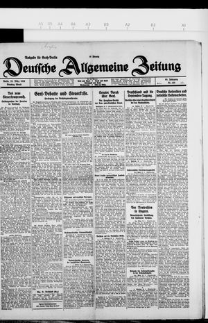 Deutsche allgemeine Zeitung vom 23.03.1926