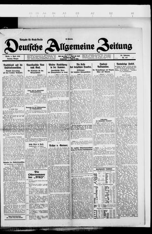 Deutsche allgemeine Zeitung vom 04.04.1926