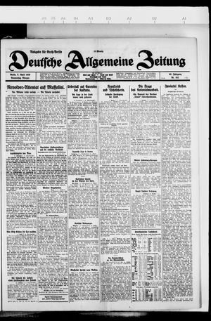 Deutsche allgemeine Zeitung vom 08.04.1926
