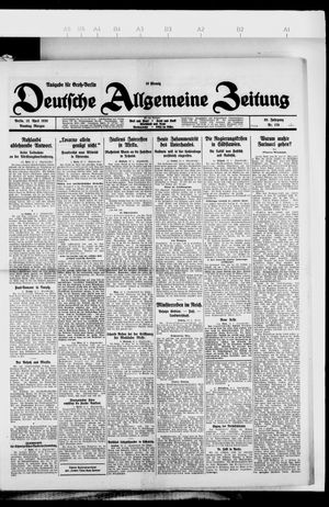 Deutsche allgemeine Zeitung vom 13.04.1926