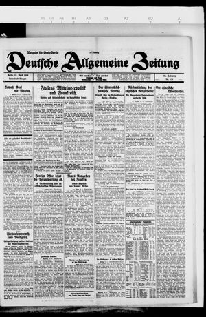 Deutsche allgemeine Zeitung vom 17.04.1926