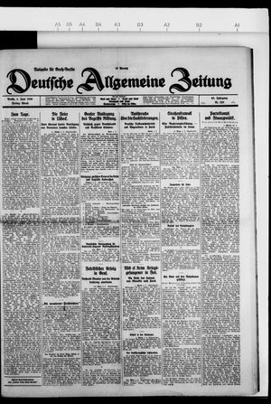 Deutsche allgemeine Zeitung vom 04.06.1926