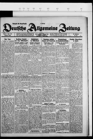 Deutsche allgemeine Zeitung vom 08.06.1926
