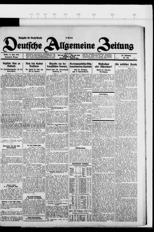 Deutsche allgemeine Zeitung vom 12.06.1926