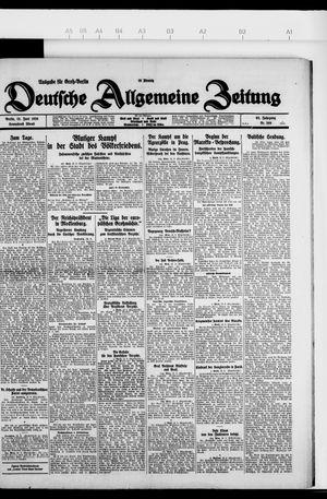 Deutsche allgemeine Zeitung on Jun 12, 1926