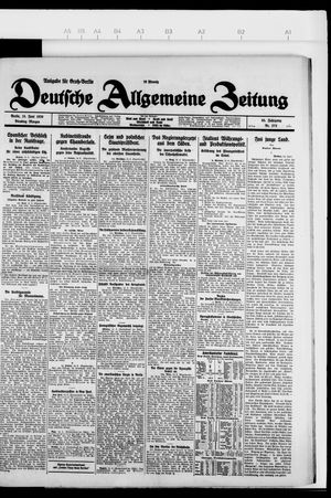 Deutsche allgemeine Zeitung vom 15.06.1926