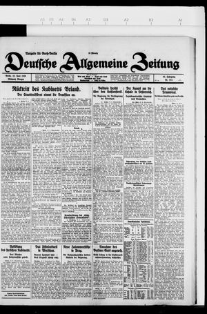 Deutsche allgemeine Zeitung on Jun 16, 1926