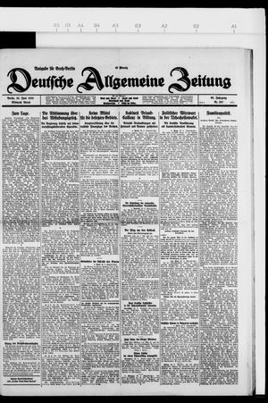 Deutsche allgemeine Zeitung vom 23.06.1926