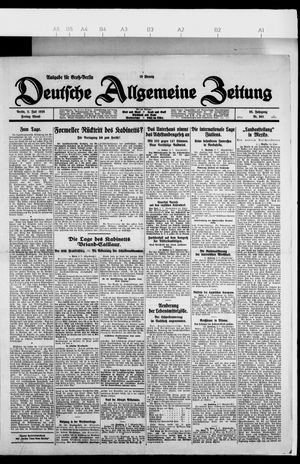 Deutsche allgemeine Zeitung vom 02.07.1926