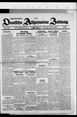 Deutsche allgemeine Zeitung vom 06.07.1926
