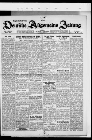 Deutsche allgemeine Zeitung vom 06.07.1926