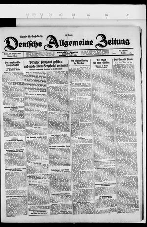 Deutsche allgemeine Zeitung vom 23.08.1926