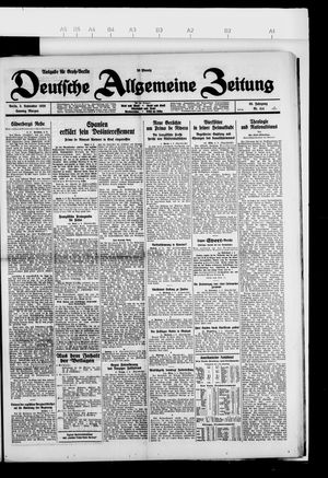 Deutsche allgemeine Zeitung vom 05.09.1926