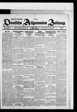 Deutsche allgemeine Zeitung vom 14.10.1926