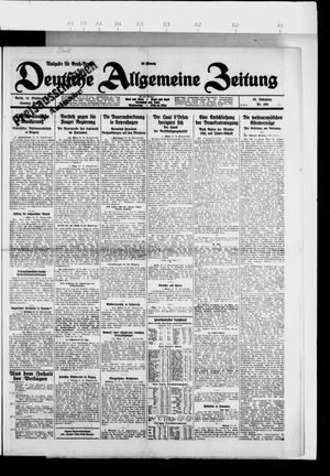 Deutsche allgemeine Zeitung vom 24.10.1926