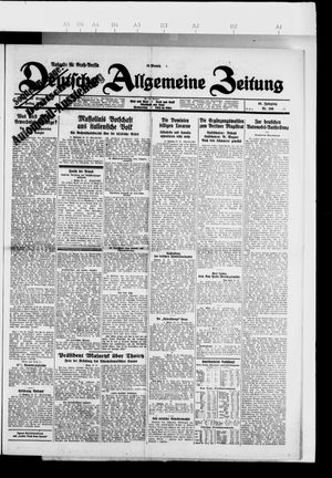 Deutsche allgemeine Zeitung vom 29.10.1926