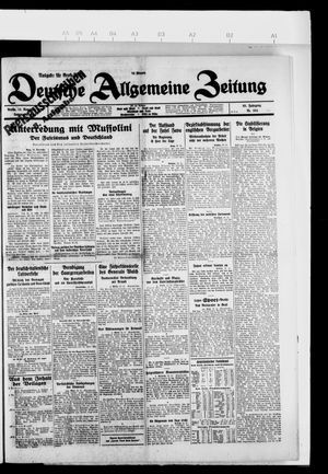 Deutsche allgemeine Zeitung vom 14.11.1926