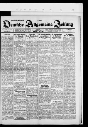 Deutsche allgemeine Zeitung vom 02.12.1926