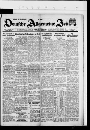 Deutsche allgemeine Zeitung vom 05.12.1926