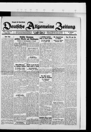 Deutsche allgemeine Zeitung vom 07.01.1927