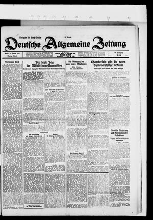 Deutsche allgemeine Zeitung on Jan 31, 1927