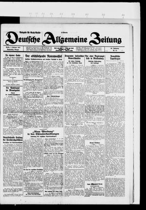 Deutsche allgemeine Zeitung vom 03.02.1927