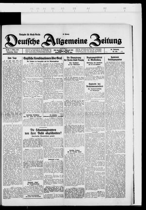 Deutsche allgemeine Zeitung vom 03.03.1927