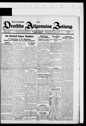 Deutsche allgemeine Zeitung vom 08.03.1927