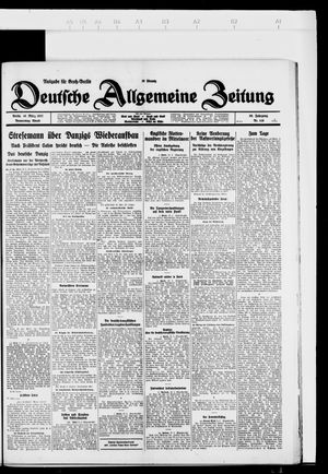 Deutsche allgemeine Zeitung vom 10.03.1927