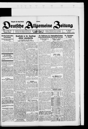 Deutsche allgemeine Zeitung vom 12.03.1927