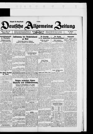 Deutsche allgemeine Zeitung vom 16.03.1927