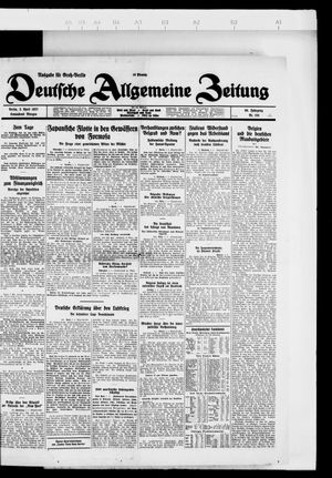 Deutsche allgemeine Zeitung vom 02.04.1927