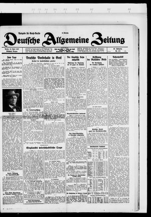 Deutsche allgemeine Zeitung vom 13.04.1927