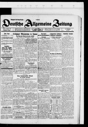 Deutsche allgemeine Zeitung vom 23.04.1927