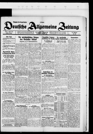 Deutsche allgemeine Zeitung vom 06.05.1927