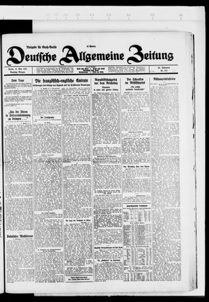 Deutsche allgemeine Zeitung vom 17.05.1927
