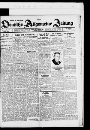 Deutsche allgemeine Zeitung vom 30.05.1927