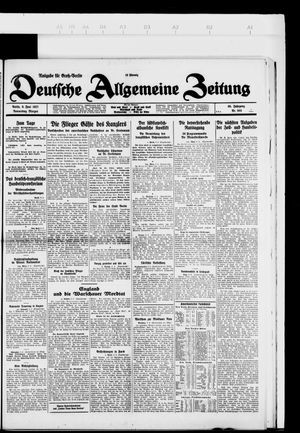 Deutsche allgemeine Zeitung vom 09.06.1927