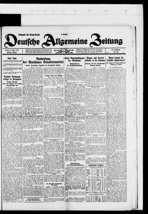 Deutsche allgemeine Zeitung vom 10.06.1927